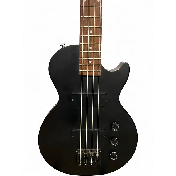 Used Epiphone Les Paul Special 4-String Black Electric Bass Guitar