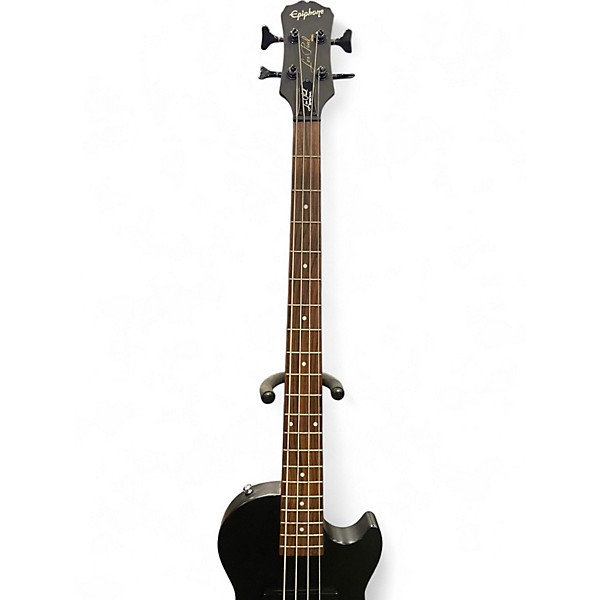 Used Epiphone Les Paul Special 4-String Black Electric Bass Guitar