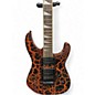 Used Jackson X Series Soloist Orange Crackle Solid Body Electric Guitar