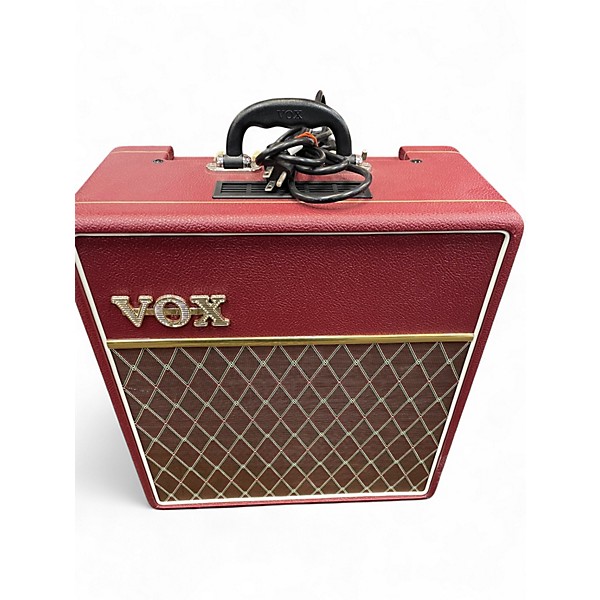 Used VOX AC4C1 1X12 Limited Edition Red Tube Guitar Combo Amp