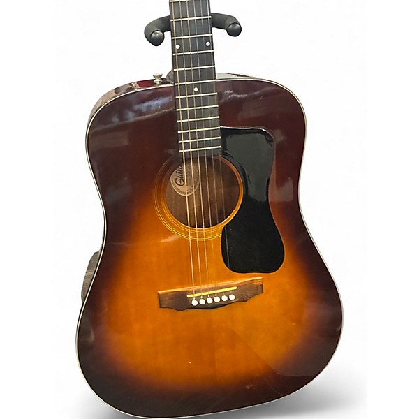 Vintage 1986 Guild D25 SB Sunburst Acoustic Guitar
