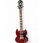 Used Epiphone SG Cherry Solid Body Electric Guitar thumbnail
