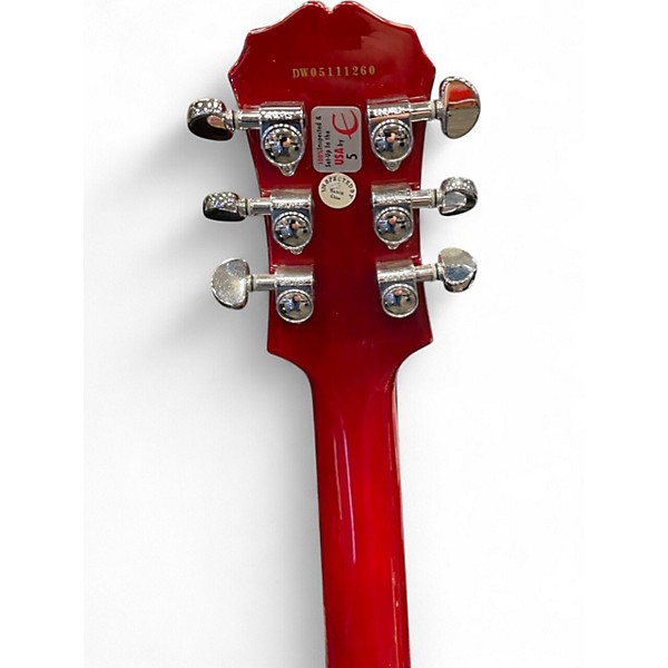 Used Epiphone SG Cherry Solid Body Electric Guitar