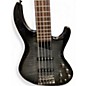 Used Kingston Saratoga Deluxe  Trans Black Electric Bass Guitar thumbnail