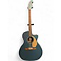 Used Fender California Series Newport Player LTD Ocean Teal Acoustic Electric Guitar thumbnail