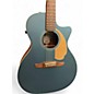 Used Fender California Series Newport Player LTD Ocean Teal Acoustic Electric Guitar