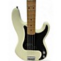 Used Fender Standard Precision Bass Olympic White Electric Bass Guitar