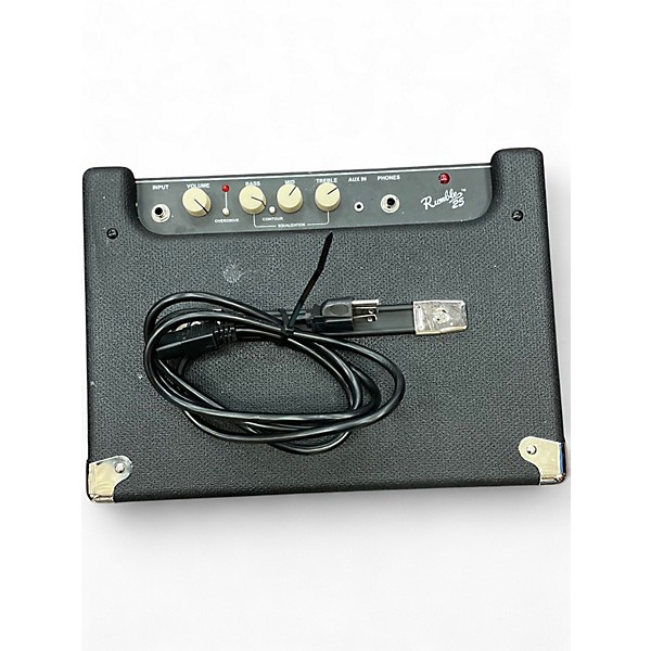 Used Fender Rumble 25 25W 1x8 Bass Combo Amp