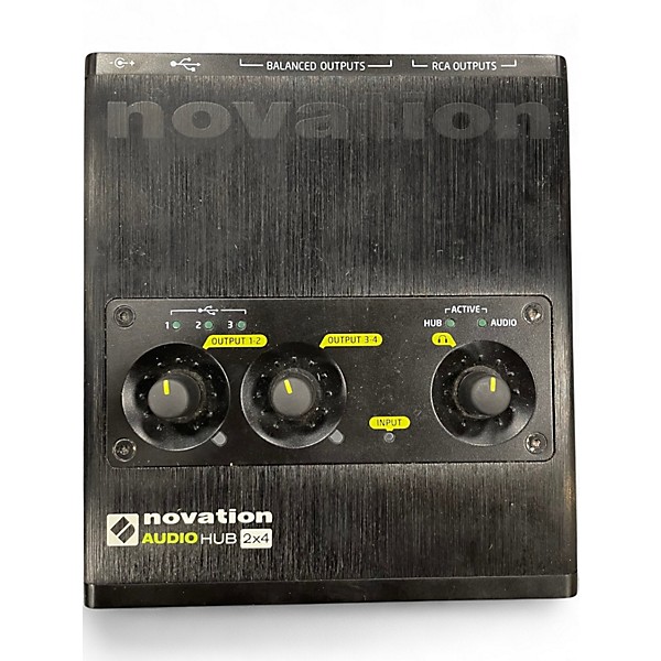 Used Novation AudioHub 2x4 Audio Converter