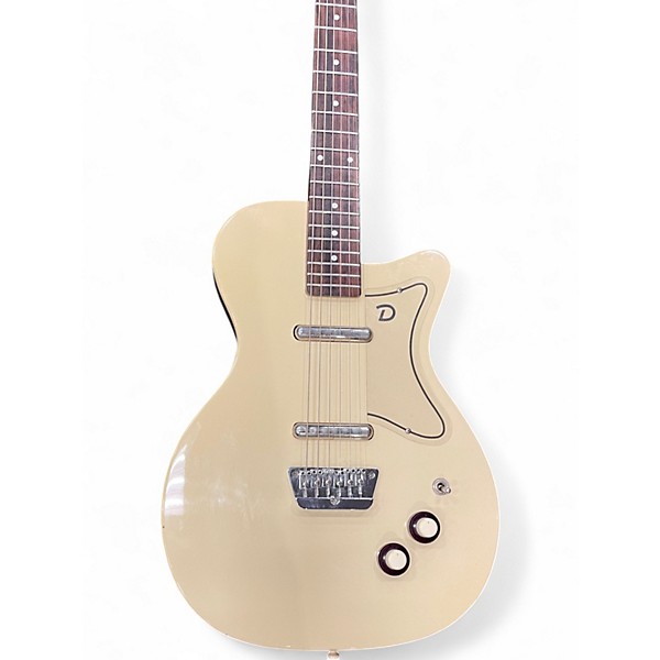 Used Danelectro DEAD-ON 56 Antique White Solid Body Electric Guitar
