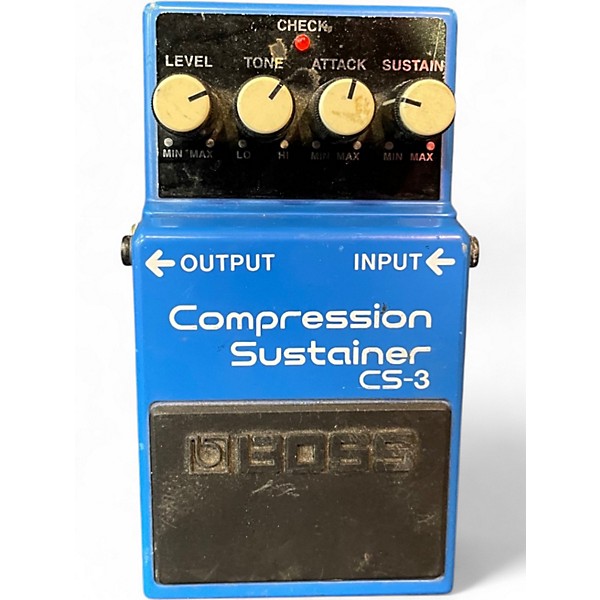 Used BOSS CS3 Compressor Sustainer Effect Pedal