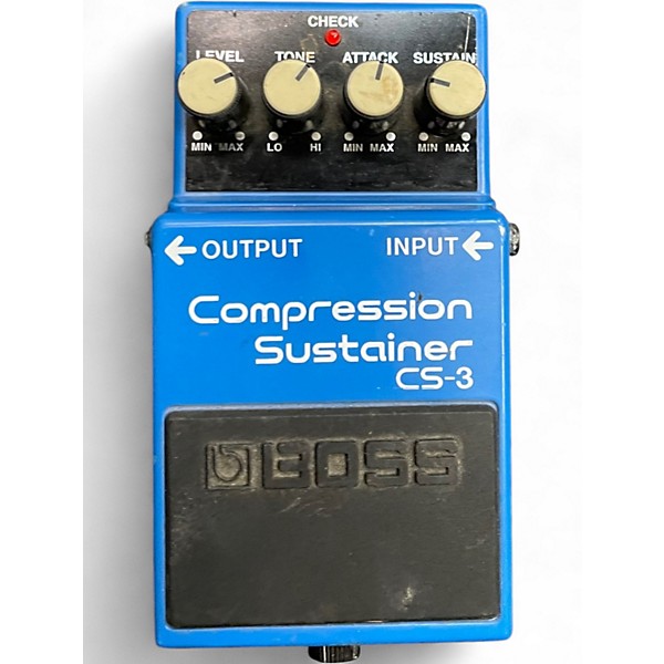 Used BOSS CS3 Compressor Sustainer Effect Pedal
