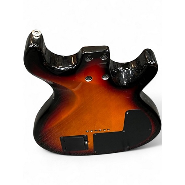 Used Line 6 Variax 500 left handed sunburst Solid Body Electric Guitar