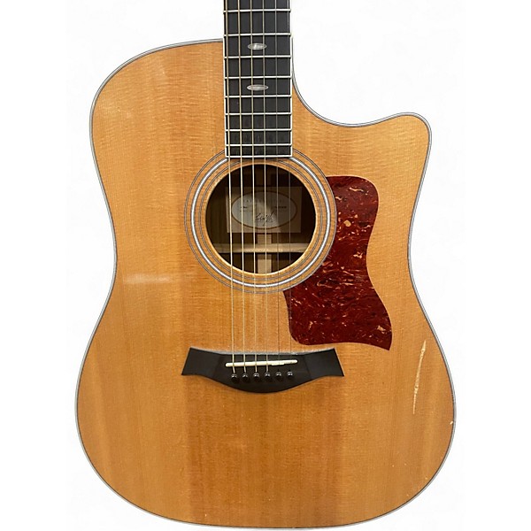 Used Taylor 410CE Natural Acoustic Electric Guitar