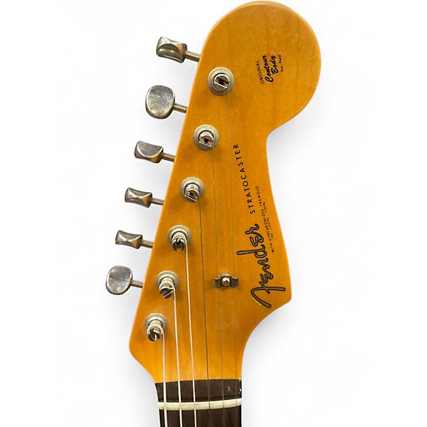 Used Fender 1962 Journeyman Relic Stratocaster 3 Tone Sunburst Solid Body Electric Guitar