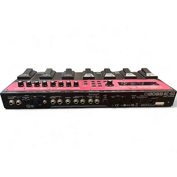 Used BOSS RC50 Loop Station Pedal