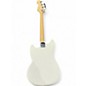 Used Squier Bronco Alpine White Electric Bass Guitar