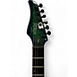 Used Schecter Guitar Research CR-6 Aquaburst Solid Body Electric Guitar