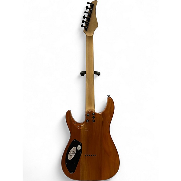 Used Schecter Guitar Research CR-6 Aquaburst Solid Body Electric Guitar