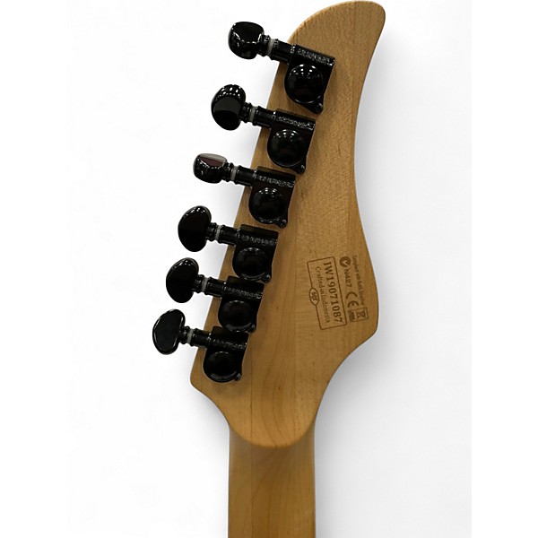 Used Schecter Guitar Research CR-6 Aquaburst Solid Body Electric Guitar