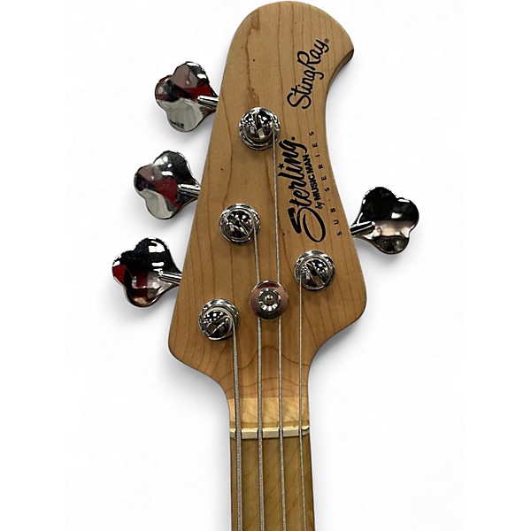 Used Sterling by Music Man Ray4 Vintage Sunburst Electric Bass Guitar