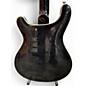 Used PRS SE Custom 22 Semi-Hollowbody Black Dog Hair Hollow Body Electric Guitar