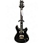 Used PRS SE Custom 22 Semi-Hollowbody Black Dog Hair Hollow Body Electric Guitar