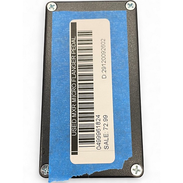 Used MXR micro flanger Pedal