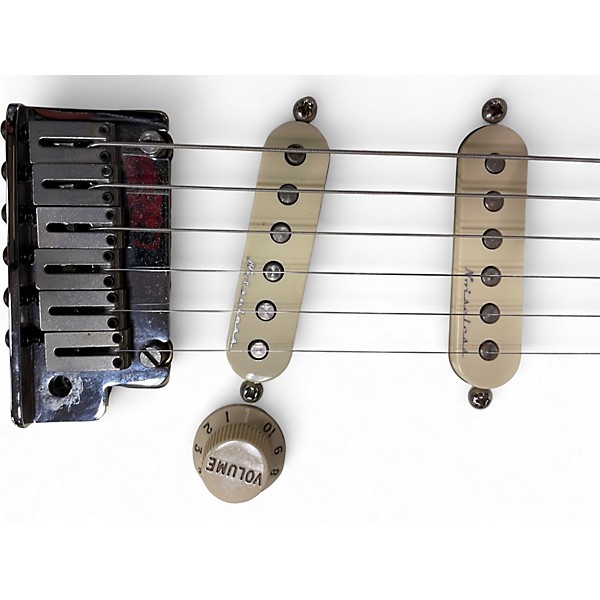 Used 2018 Fender Artist Series Jeff Beck Stratocaster Olympic White Solid Body Electric Guitar