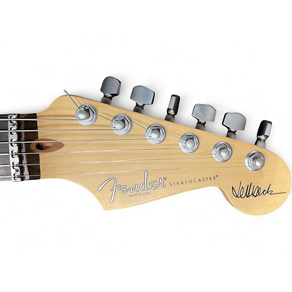 Used 2018 Fender Artist Series Jeff Beck Stratocaster Olympic White Solid Body Electric Guitar