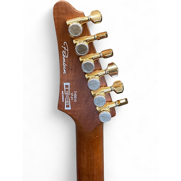 Used Ibanez thbb10 tim henson black Solid Body Electric Guitar