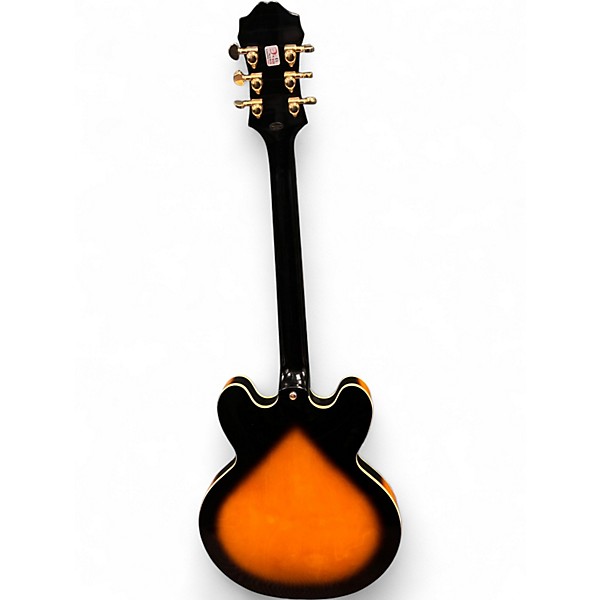 Used Epiphone Sheraton II VS Tobacco Sunburst Hollow Body Electric Guitar