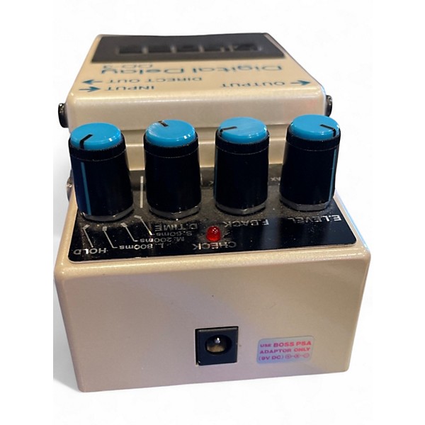Used BOSS DD3 Digital Delay Effect Pedal