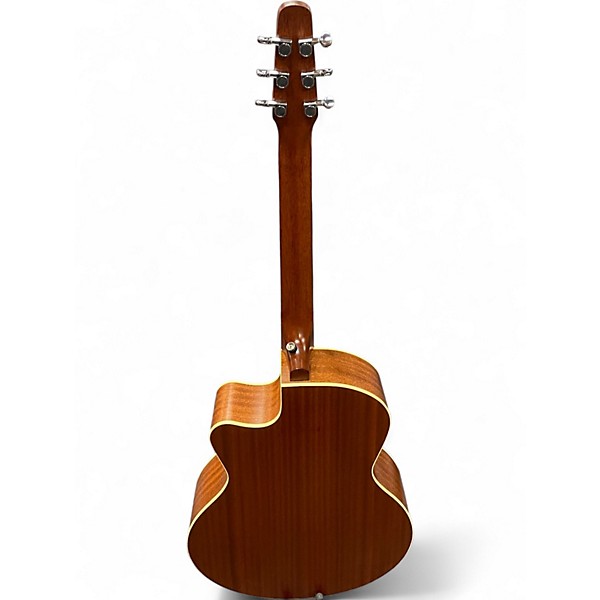 Used Seagull Maritime Mini Jumbo CW GT QII Natural Acoustic Electric Guitar