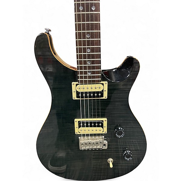 Used PRS SE Custom 22 Trans Charcoal Solid Body Electric Guitar