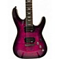 Used 2024 Schecter Guitar Research Omen Extreme 6 Magenta Solid Body Electric Guitar