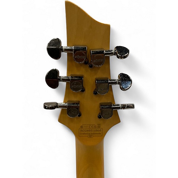 Used 2024 Schecter Guitar Research Omen Extreme 6 Magenta Solid Body Electric Guitar