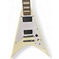 Used Jackson X Series Signature Scott Ian King V KVXT Ivory Solid Body Electric Guitar
