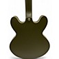 Used Epiphone Casino Worn Olive Drab Hollow Body Electric Guitar