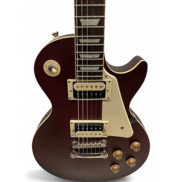 Used Epiphone Les Paul Traditional Pro IV Wine Red Solid Body Electric Guitar