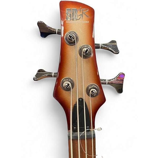 Used Ibanez SR300 2 Tone Sunburst Electric Bass Guitar