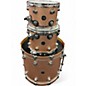 Used DW 3 Piece COLLECTORS KIT CHAMPAGNE SPARKLE Drum Kit thumbnail