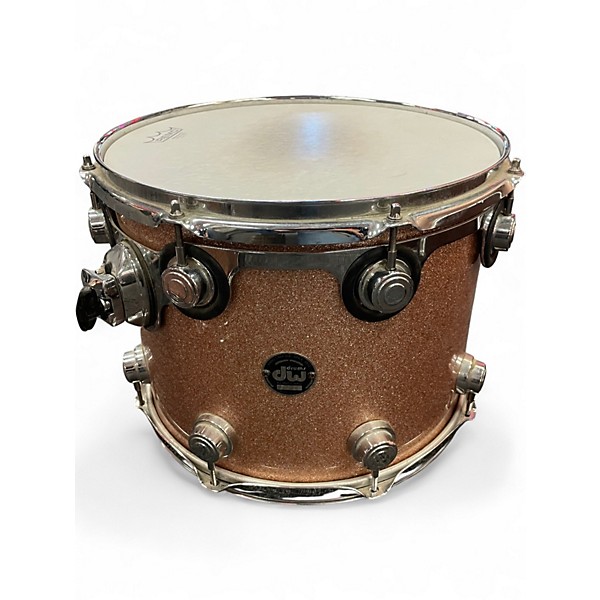 Used DW 3 Piece COLLECTORS KIT CHAMPAGNE SPARKLE Drum Kit