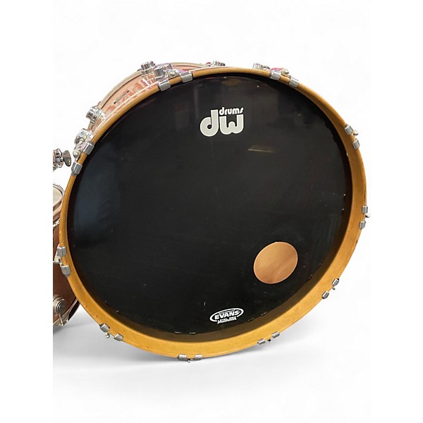 Used DW 3 Piece COLLECTORS KIT CHAMPAGNE SPARKLE Drum Kit