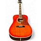 Used 2009 Epiphone HUMMINGBIRD ARTIST CHERRY BURST Acoustic Guitar thumbnail