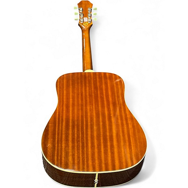 Used 2009 Epiphone HUMMINGBIRD ARTIST CHERRY BURST Acoustic Guitar