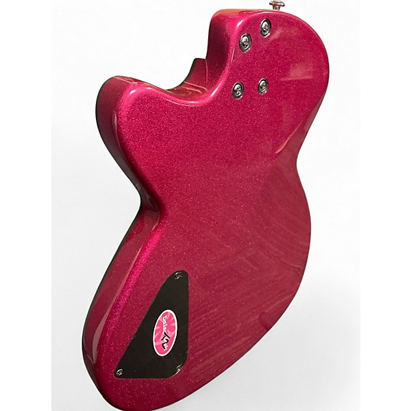 Used Daisy Rock Rock Candy Pink Electric Bass Guitar