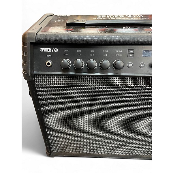 Used Line 6 Spider V 60 1x10 Guitar Combo Amp
