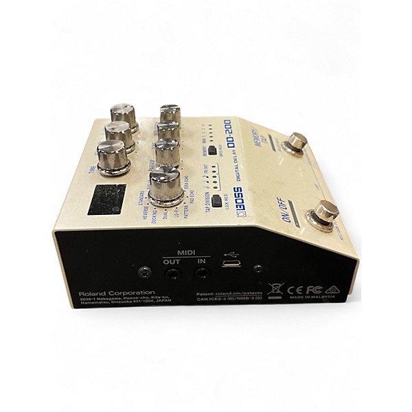 Used BOSS DD200 Digital Delay Effect Pedal