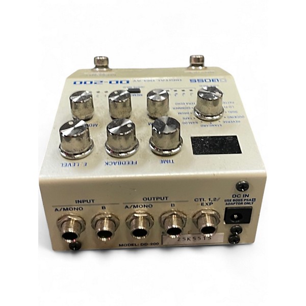 Used BOSS DD200 Digital Delay Effect Pedal
